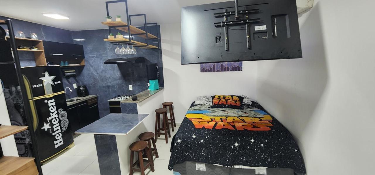 公寓 Loft Completo Com Area De Lazer Piscina E Churrsqueira 纳塔尔